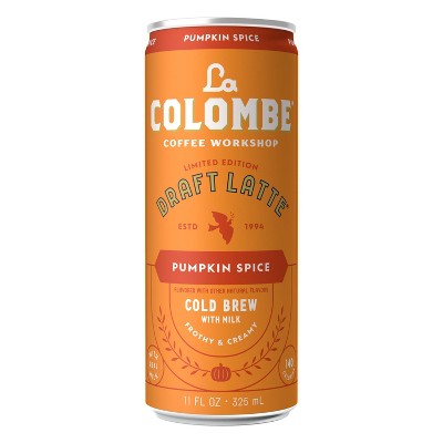 La Colombe Draft Latte Pumpkin Spice Cold Brew with Milk