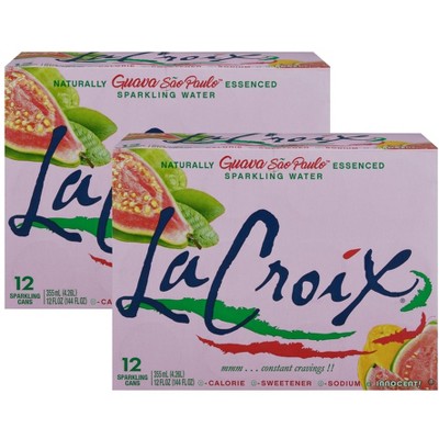 LaCroix Sparkling Water, Guava Sao Paulo