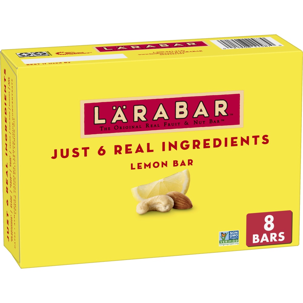 Larabar Lemon Bar, Gluten Free Vegan Fruit & Nut Bars