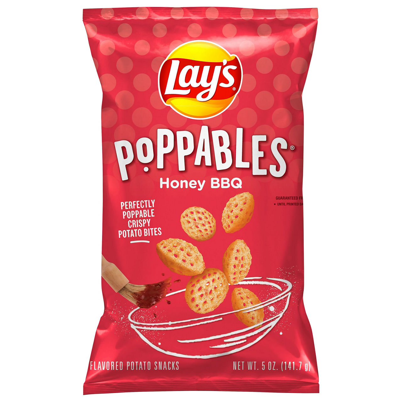 Lay Poppables Ranch Lay's Poppables Honey BBQ Flavored Potato Snacks