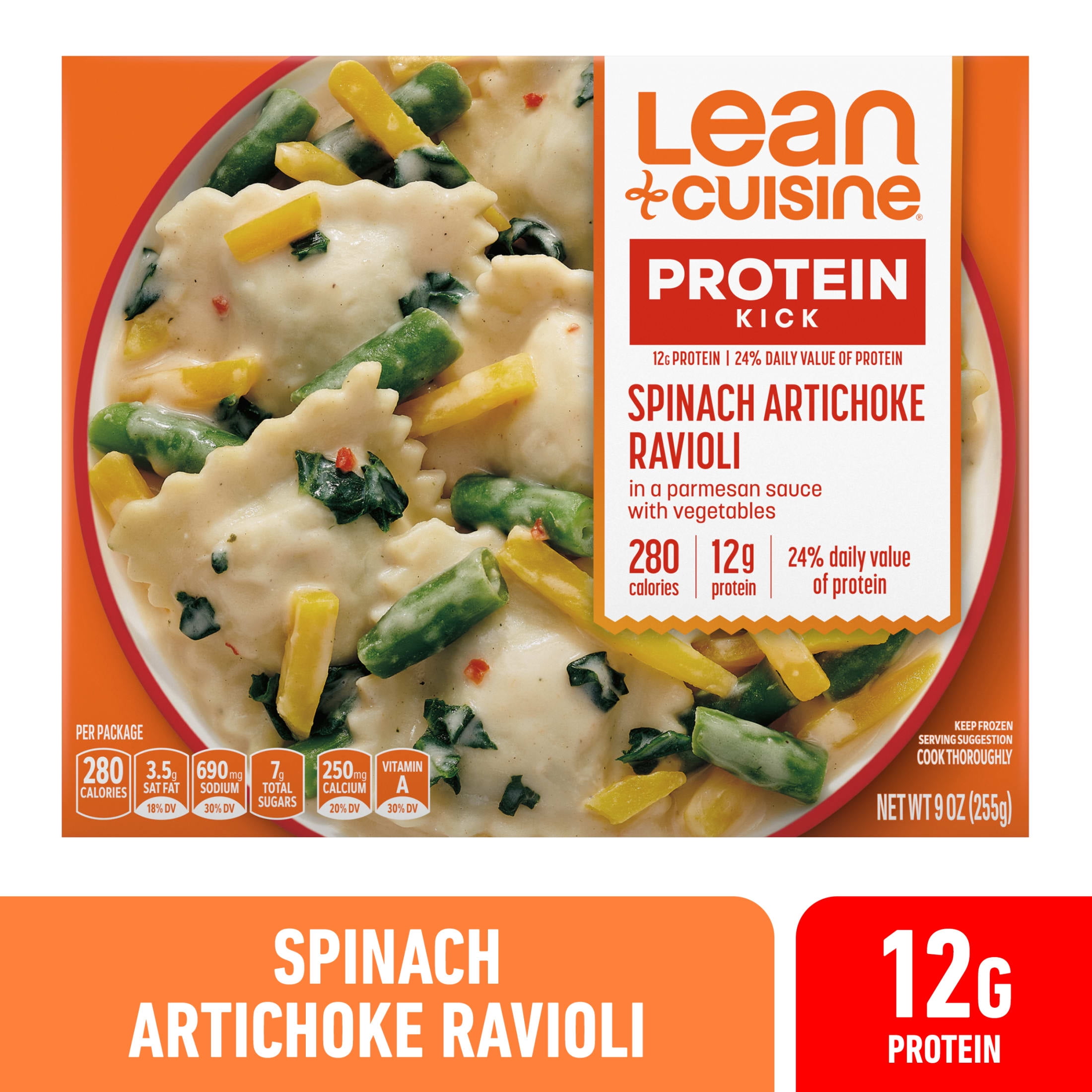 Lean Cuisine Marketplace Spinach Artichoke Ravioli