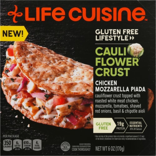 Vital Pursuit Chicken Mozzarella Pizza High Protein GLP-1 Friendly Frozen Meal