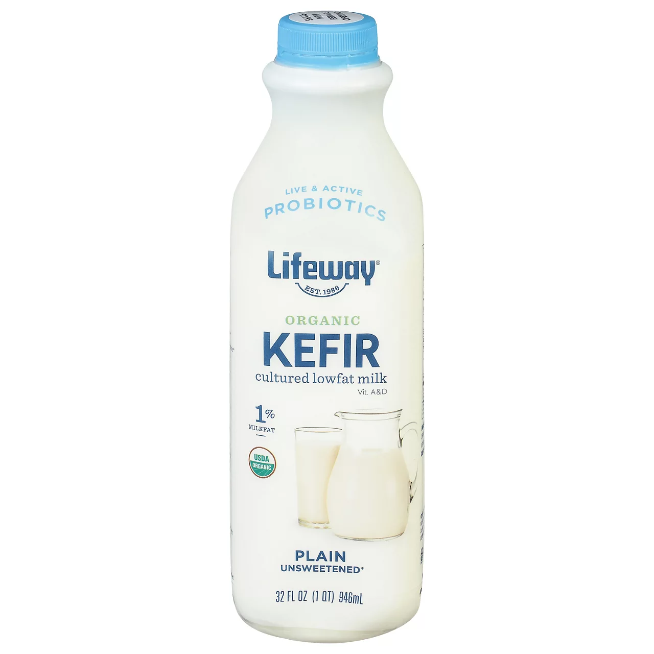 Lifeway® Plain Organic Probiotic Low Fat Kefir Drink