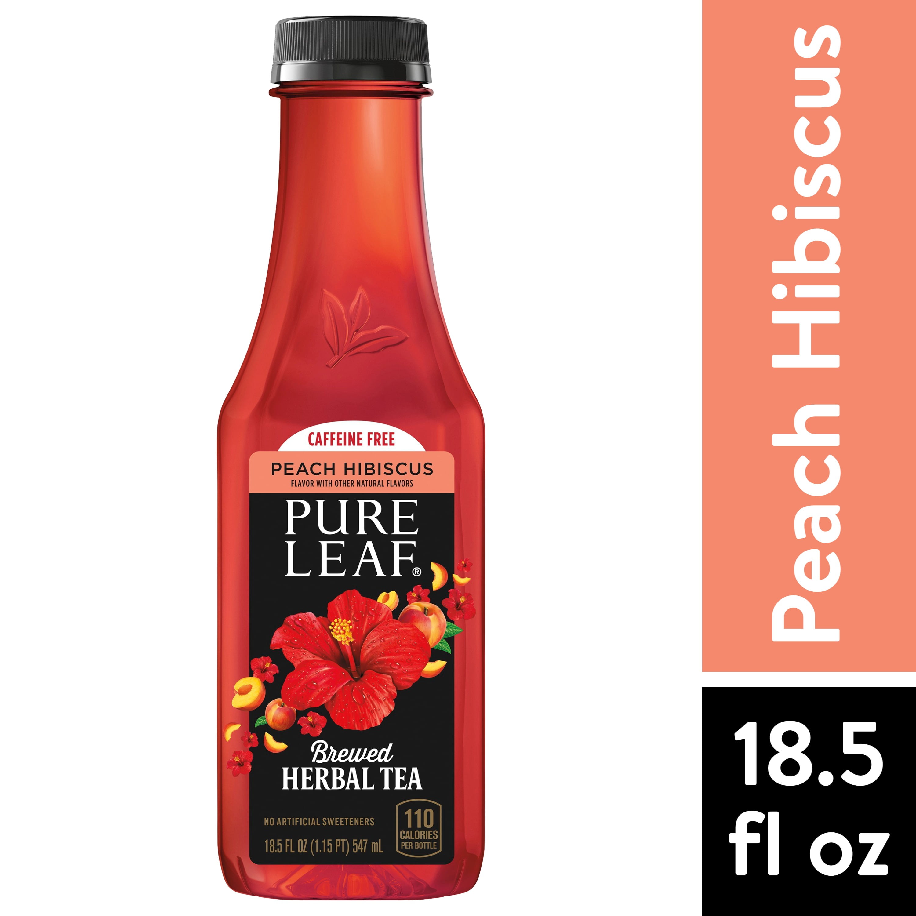 Lipton Pure Leaf Peach Hibiscus Real Brewed Iced Tea