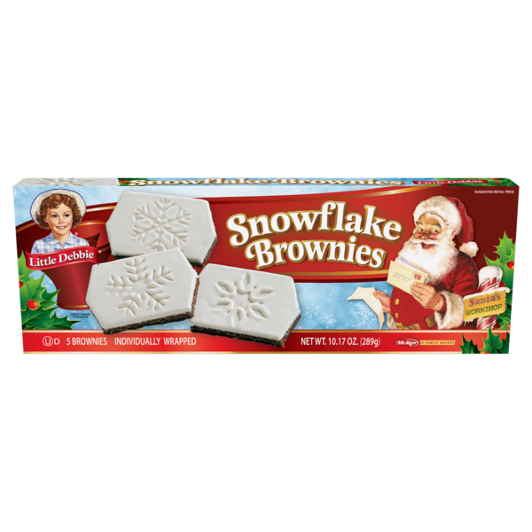 Little Debbie Snowflake Brownies 5 ct
