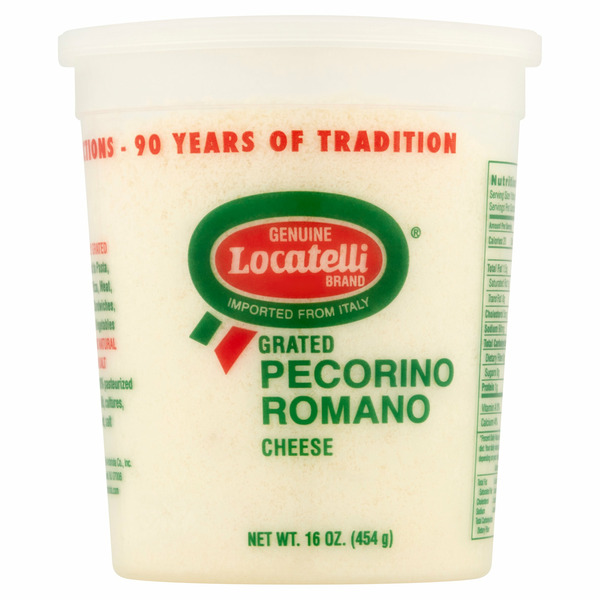 Locatelli Grated Pecorino Romano Cheese Locatelli Grated Pecorino Romano Cheese