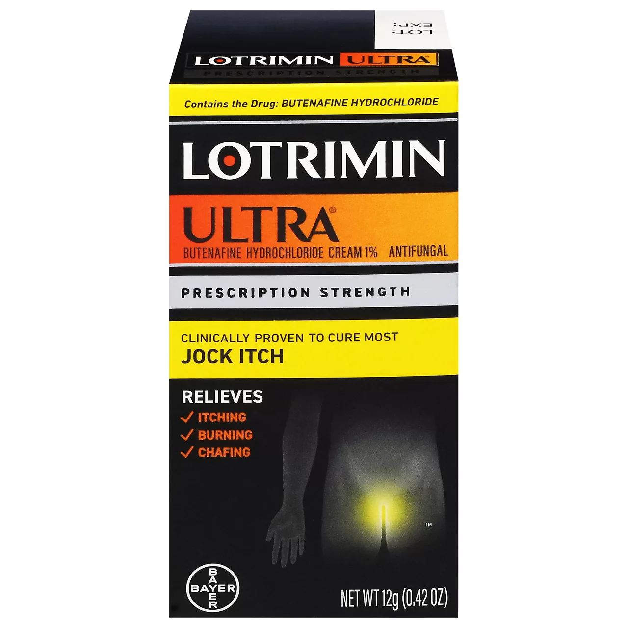 Lotrimin Ultra Prescription Strength Ultra Butenafine Hydrochloride Cream