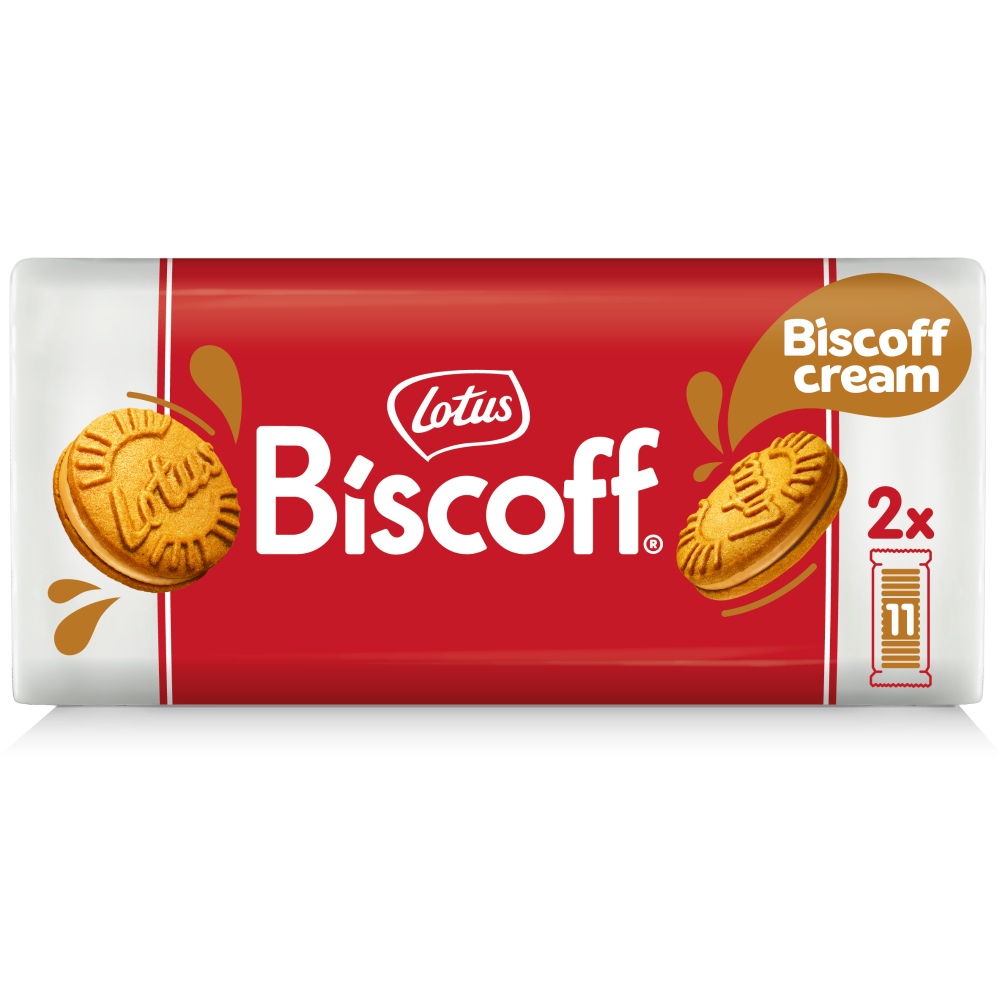 Biscoff Sandwich Cookies, Cookie Butter Creme, 2 Fresh Packs