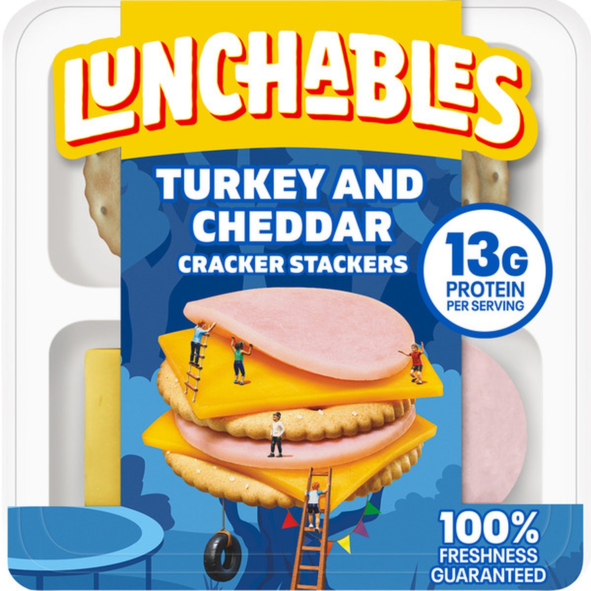Lunchables Turkey & Cheddar Cheese with Crackers Kids Lunch Snack Kit