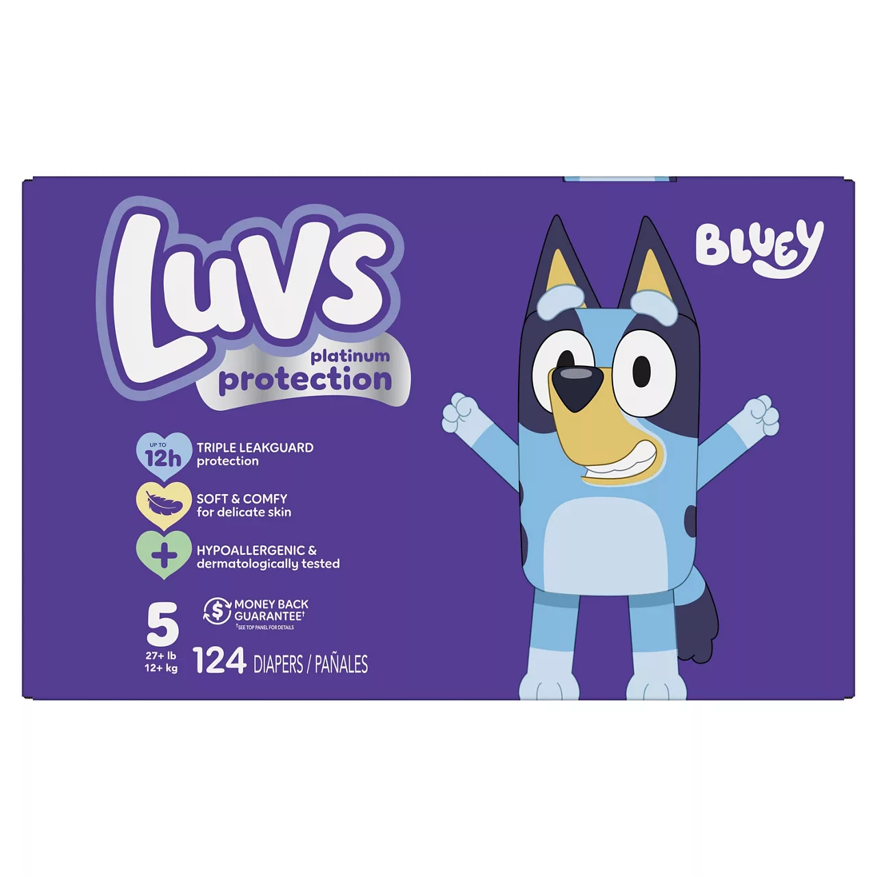 Luvs Pro Level Leak Protection Diapers Giant Pack - Size 5 - 124ct