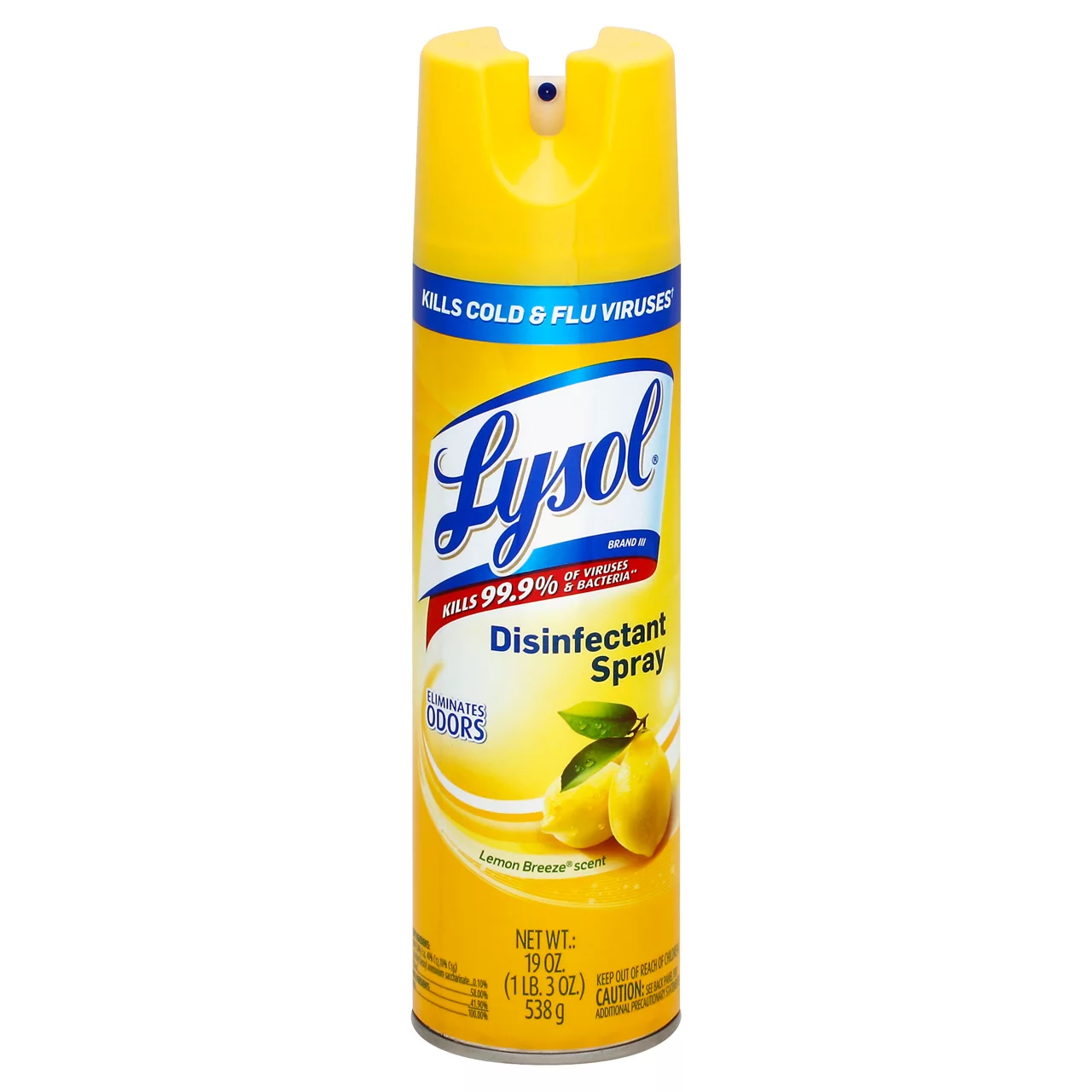 Lysol Disinfectant Spray, Lemon Breeze Scent