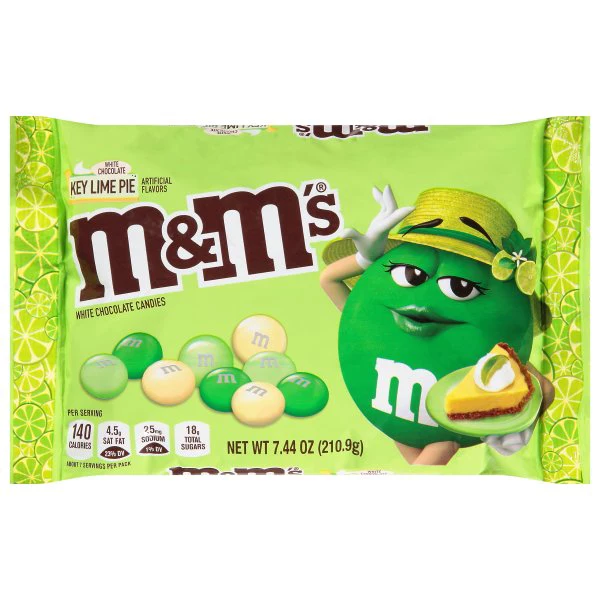 M&M's Key Lime Pie Easter White Chocolate Candy