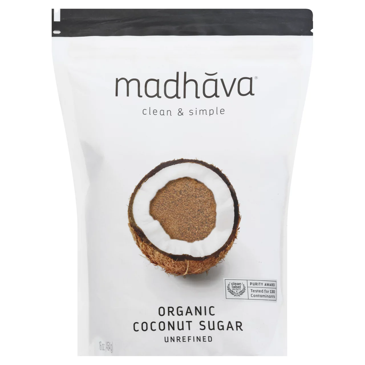 Madhava Coconut Sugar, Organic, Unrefined