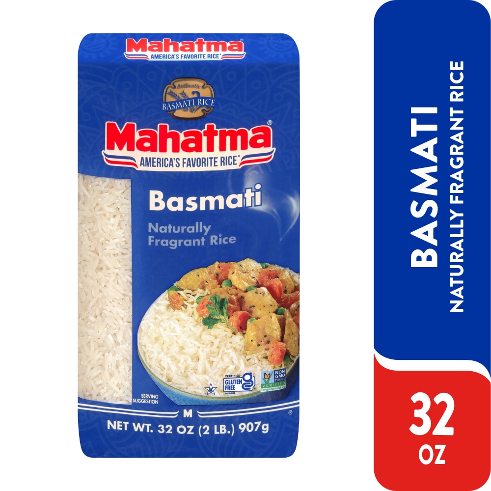 Mahatma Basmati Rice, Long Grain Rice, Uncooked Rice