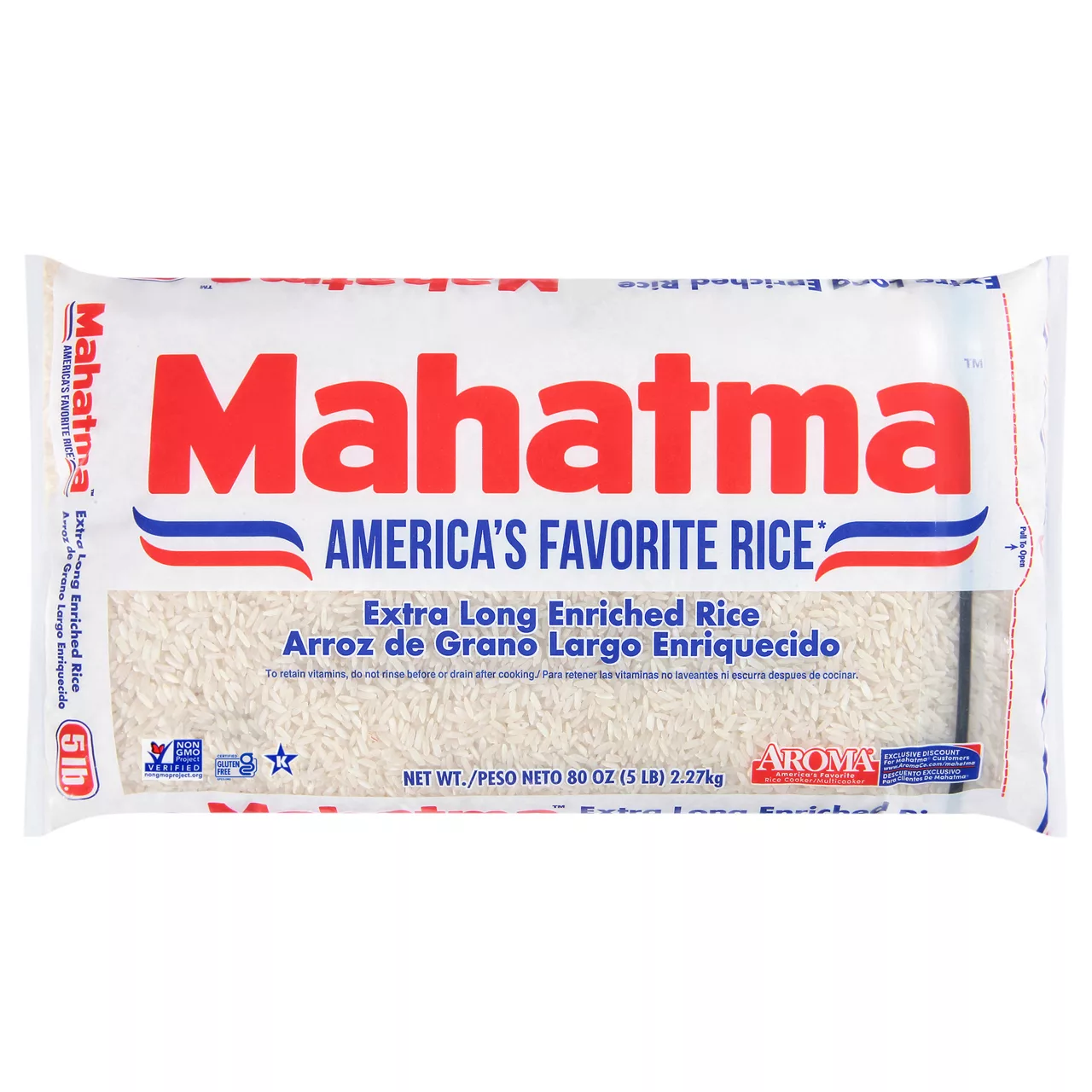 Mahatma Extra Long Grain Enriched Rice
