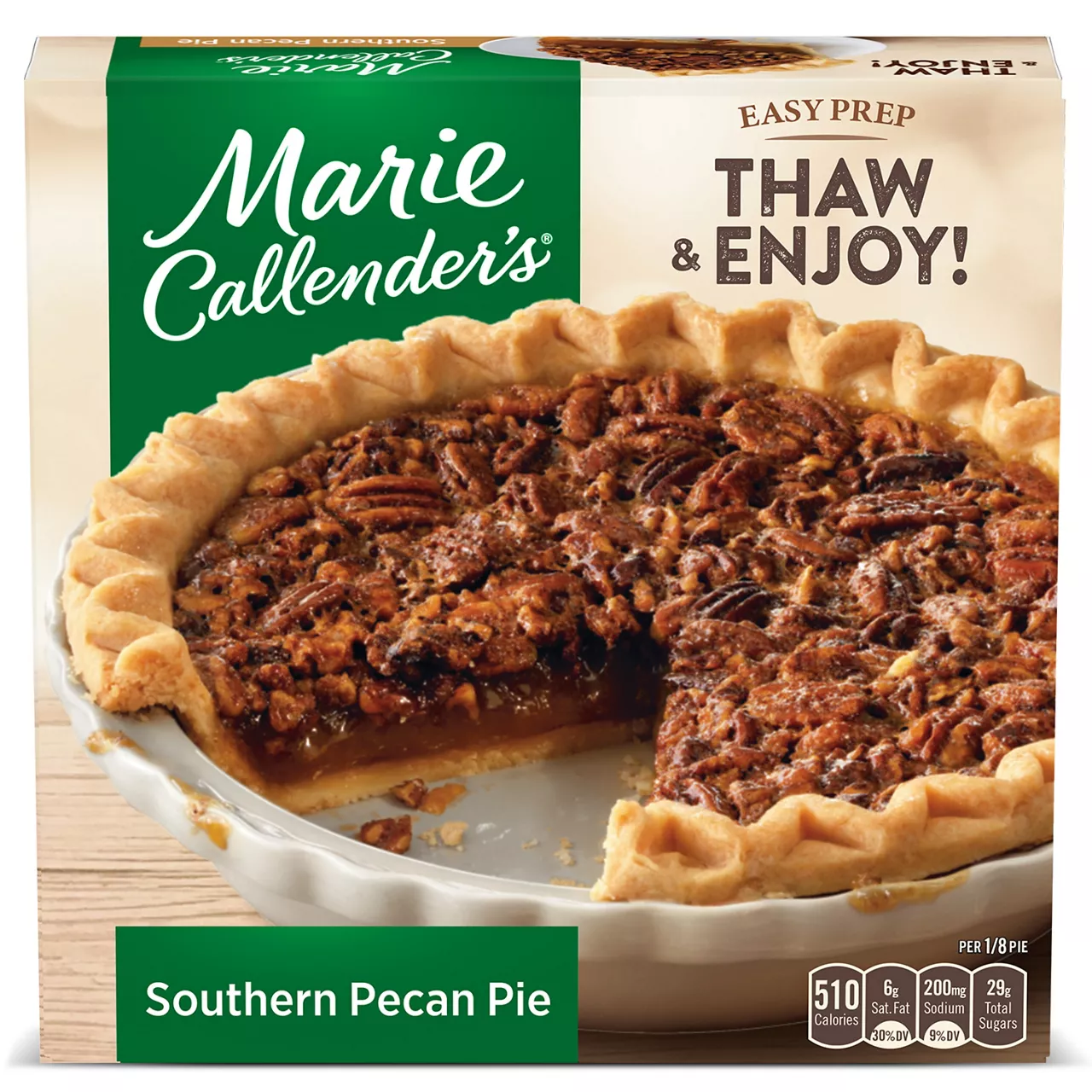 Marie Callender's Southern Pecan Pie Thaw & Enjoy Frozen Dessert