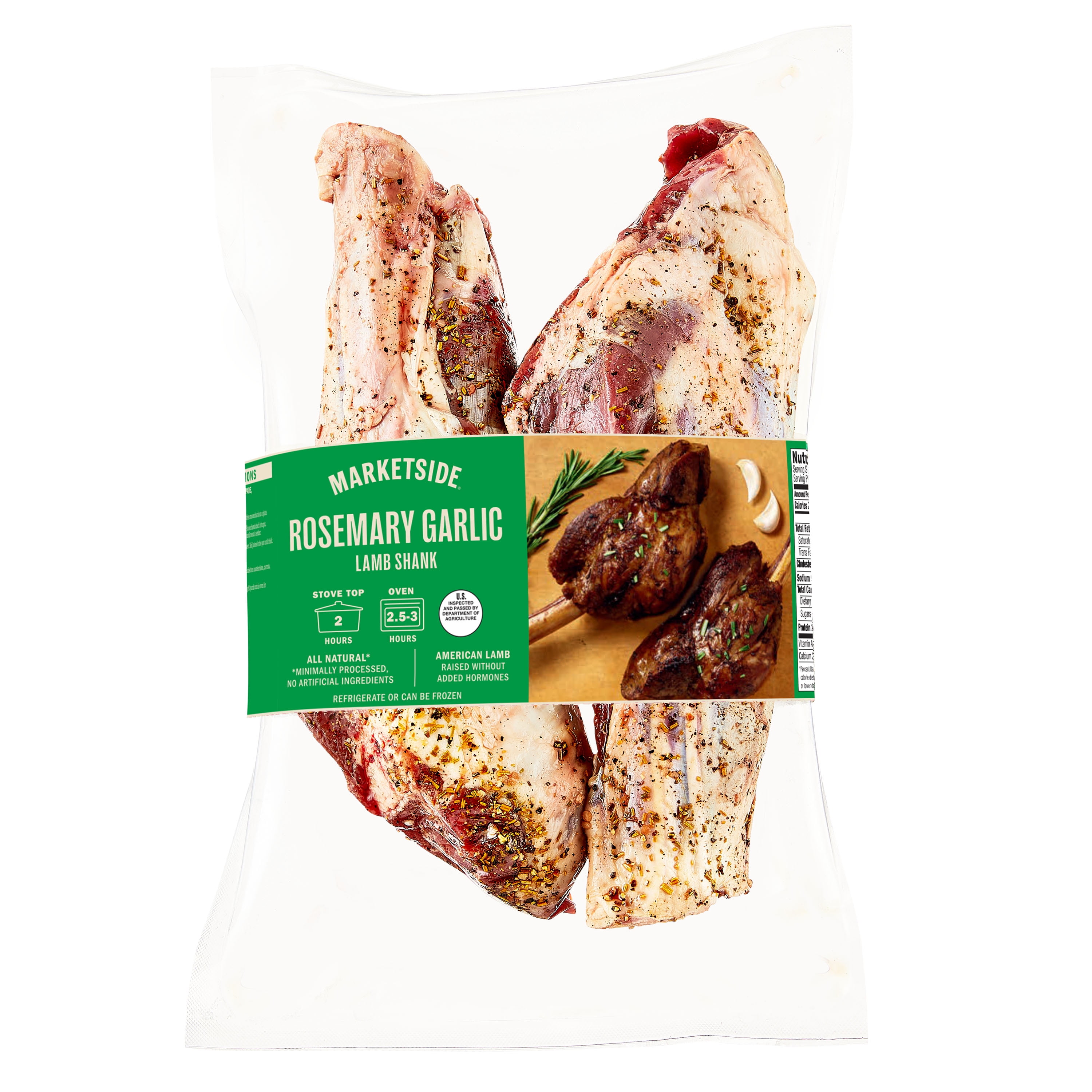 Marketside Lamb Shank Rosemary Garlic 2 94 Marketside Lamb Shank Rosemary Garlic 2 94
