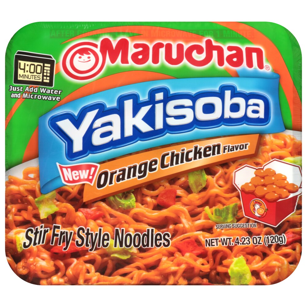 Maruchan® Yakisoba Orange Chicken Flavor Stir Fry Style Noodles
