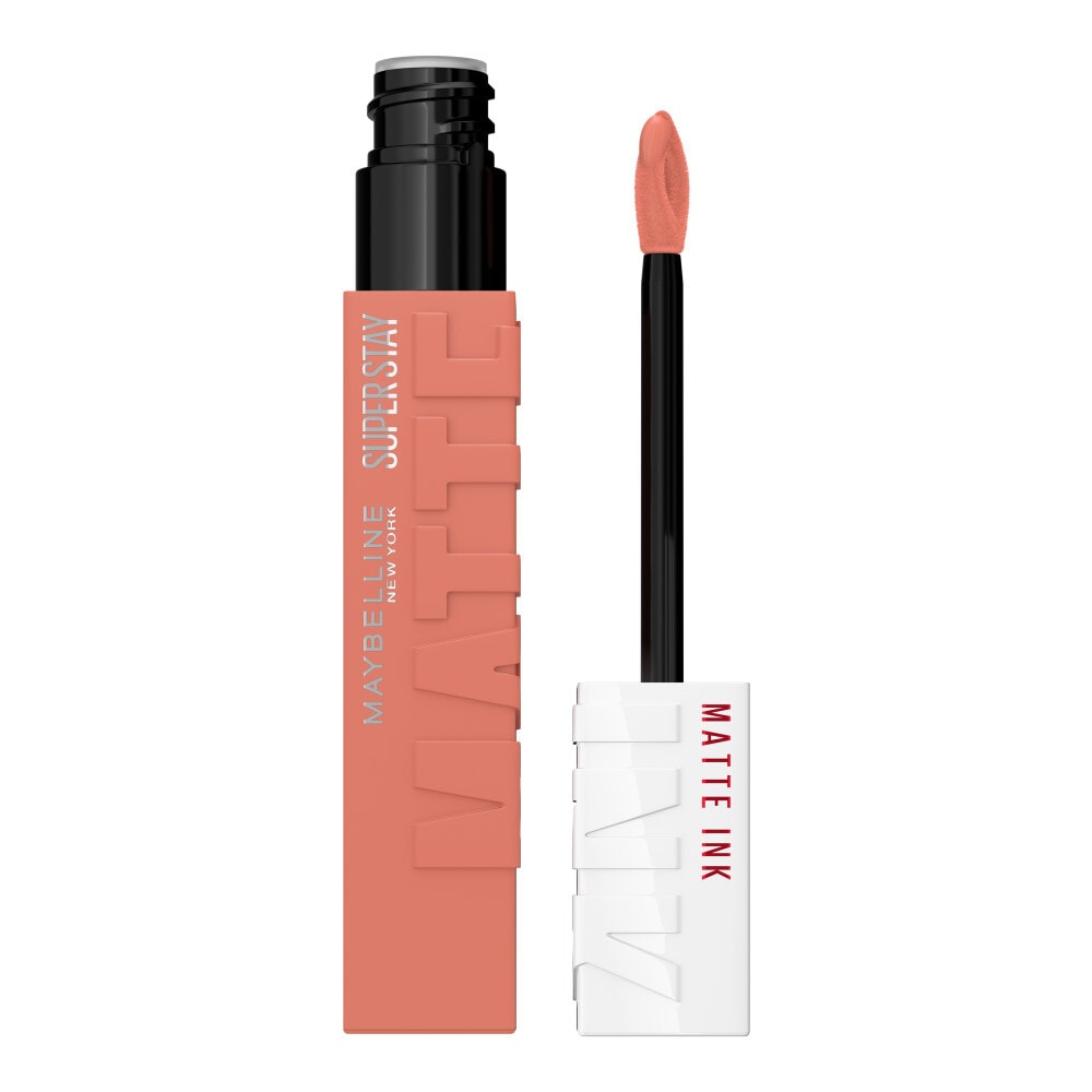 Maybelline Super Stay Matte Ink Liquid Lipstick Makeup, Long Lasting High Impact Color, Up to 16H Wear, Loyalist, Light Pink Beige, 1 Count