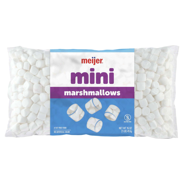 Meijer Marshmallows Mini, Fat Free