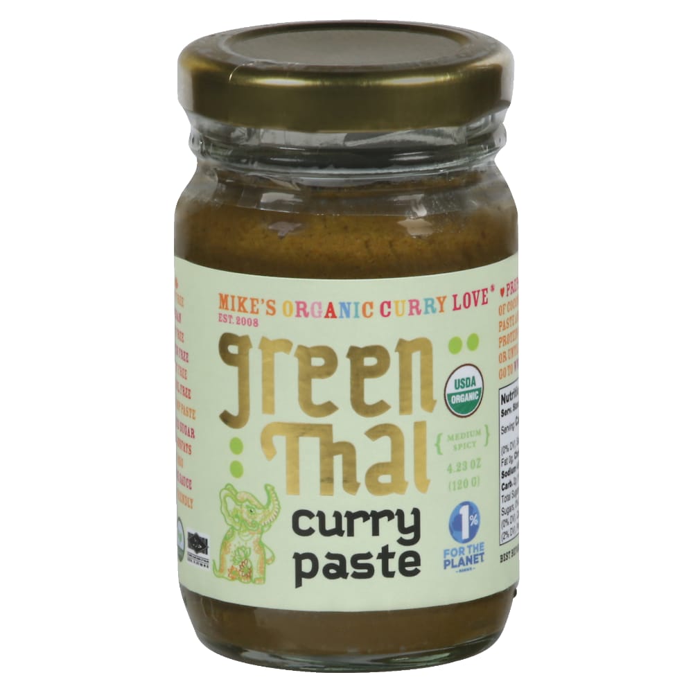 Green Thai Curry Paste ORGANIC. VEGAN. DAIRY FREE. SUGAR FREE. KETO FRIENDLY. MADE IN THAILAND