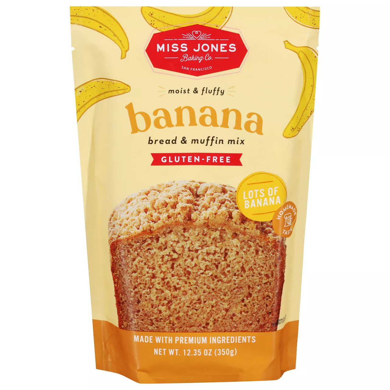 Miss Jones Baking Co. Gluten-Free Banana Bread & Muffin Mix