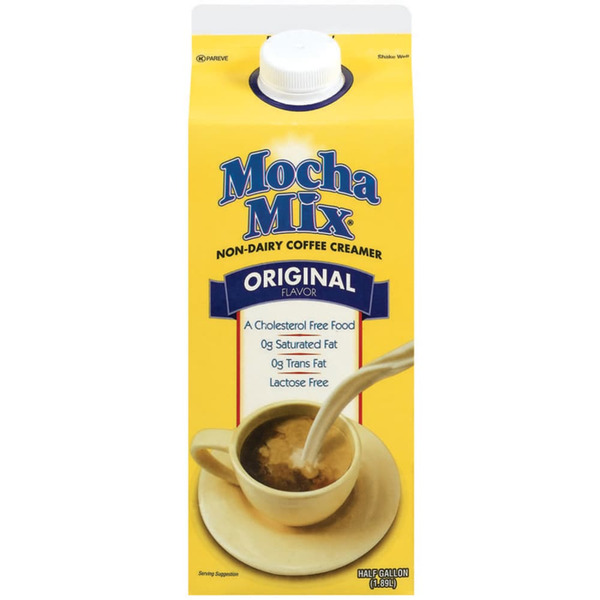 Mocha Mix Original Non-Dairy Coffee Creamer, Half Gallon