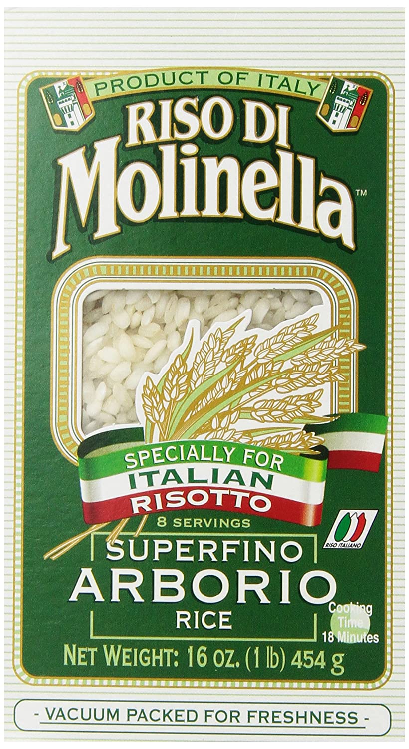 Molinella Italian Arborio Rice, 1-Pound Boxes