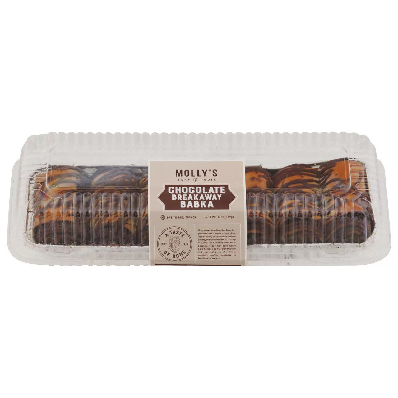Molly's Bake House Breakaway Babka, Chocolate