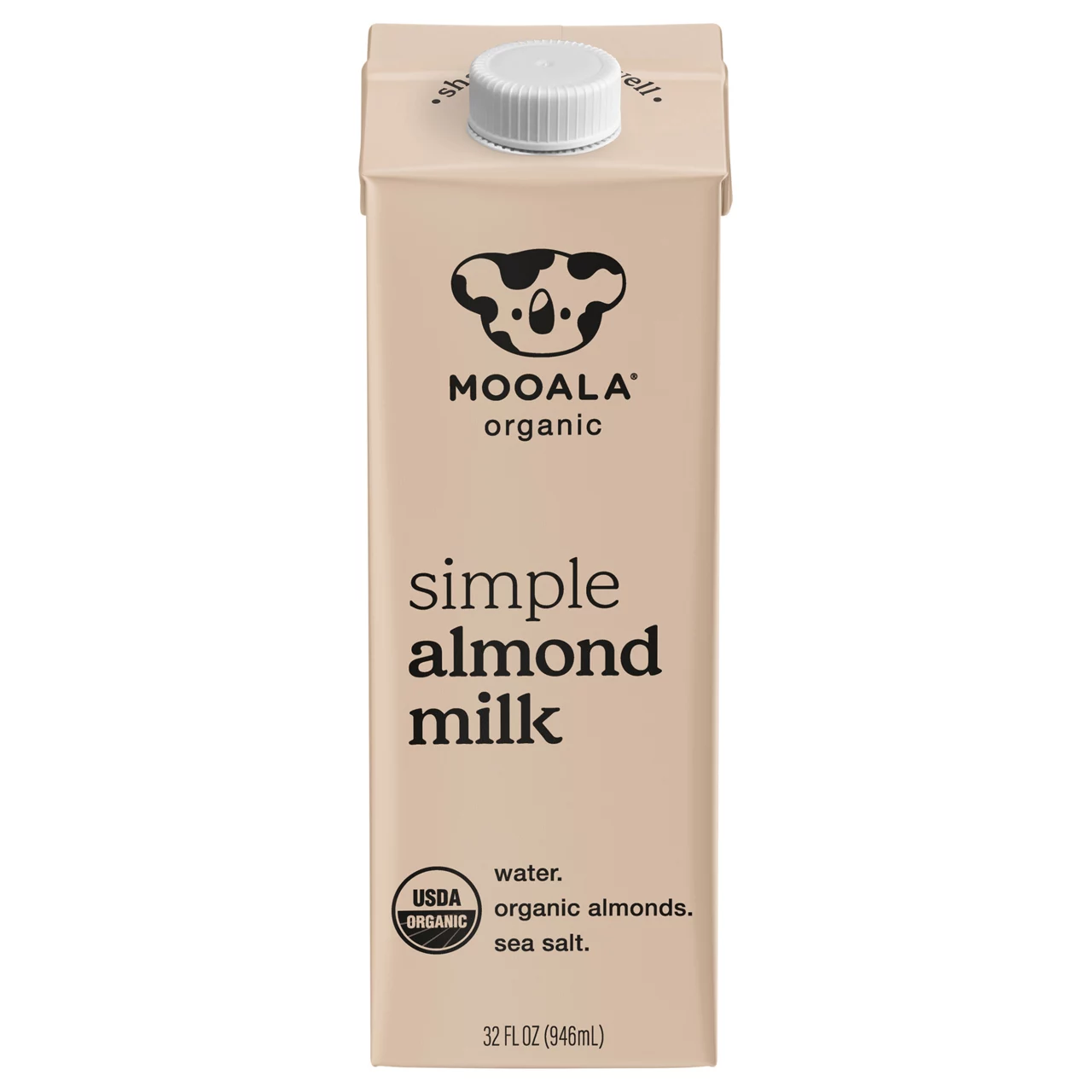 Mooala Organic Almond Milk, Simple