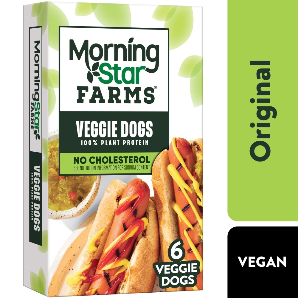 MorningStar Farms® Original Plant Based Veggie Dogs