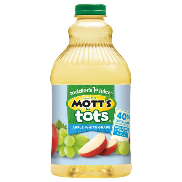 Mott's for Tots Apple White Grape Juice