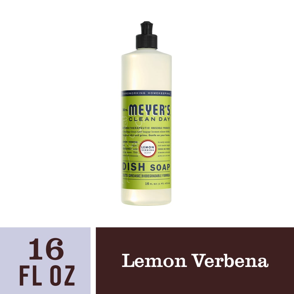 Mrs. Meyer's Clean Day Lemon Verbena Liquid Dish Soap