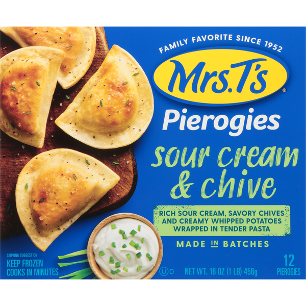 Mrs. T's Pierogies, Sour Cream & Chive