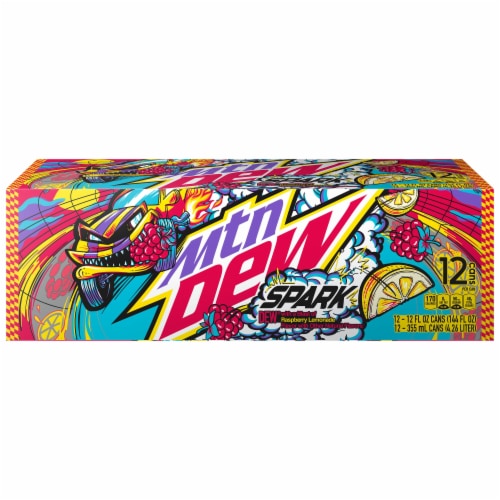 Mtn Dew Spark Raspberry Lemonade Soda