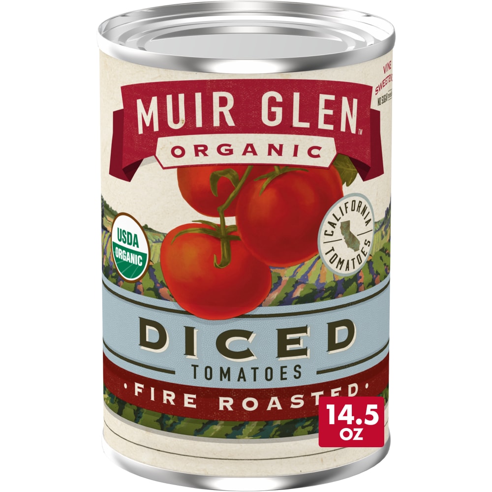 Muir Glen Organic Diced Fire Roasted Tomatoes