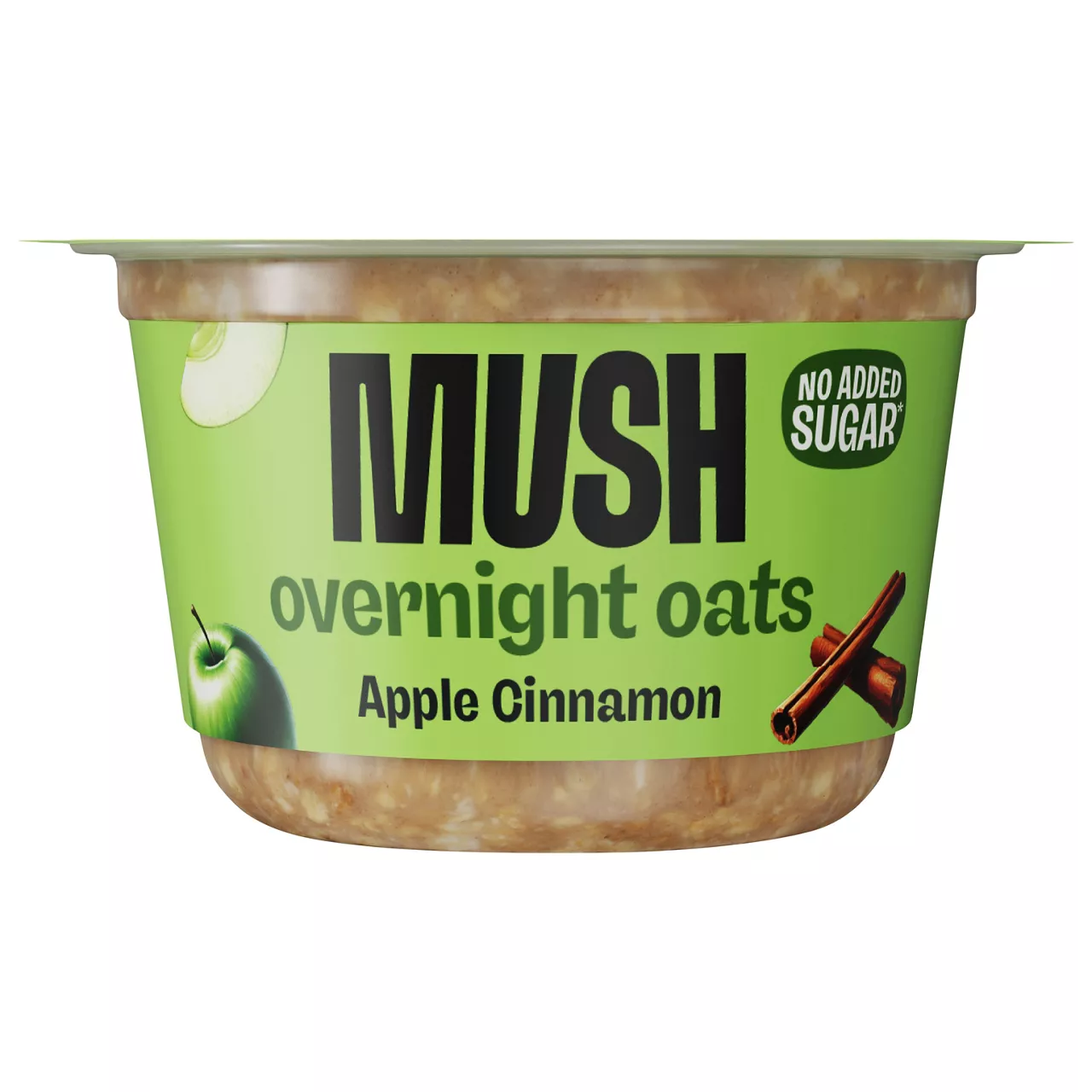 MUSH Apple Cinnamon Ready to Eat Gluten Free Vegan Oats