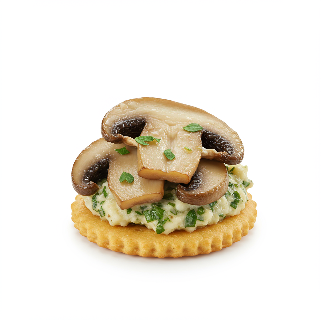 mushroom canape