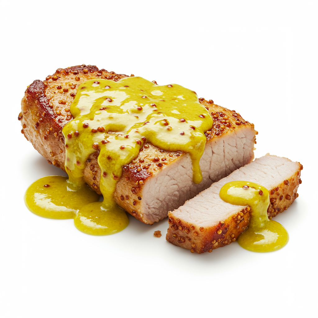 mustard pork