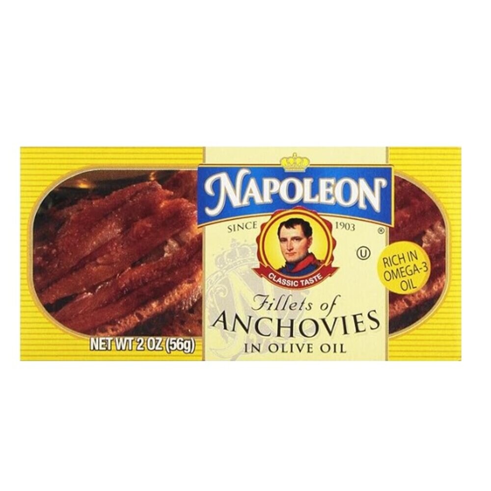 Napoleon Fillets of Anchovies - in Olive Oil