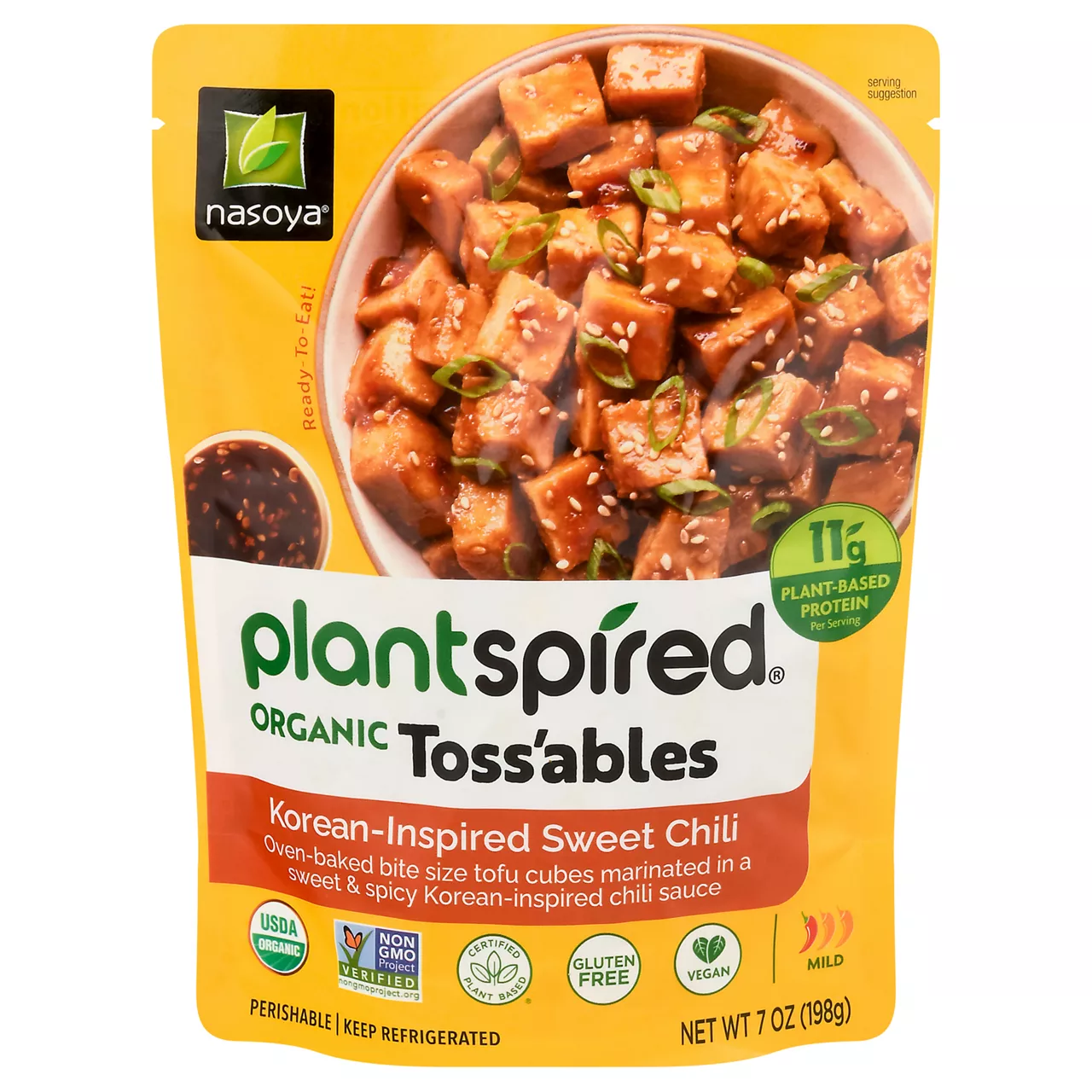 Nasoya Plantspired Toss'ables, Korean-Inspired Sweet Chili, Organic