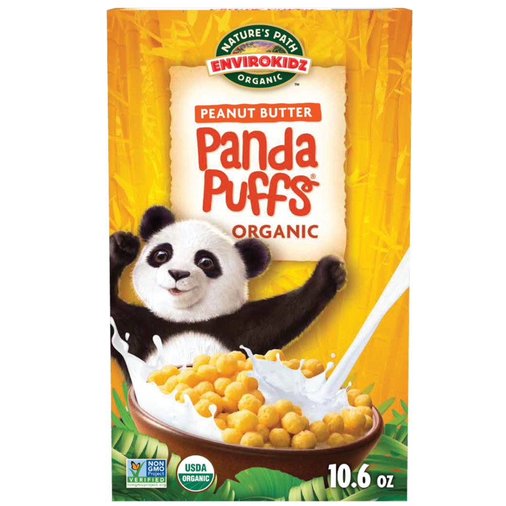 Nature's Path Organic Envirokidz Peanut Butter Panda Puffs Cereal