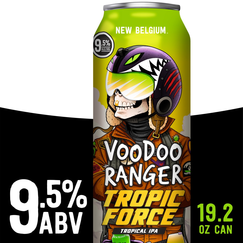 New Belgium Voodoo Ranger Tropic Force Tropical IPA Craft Beer Single Can