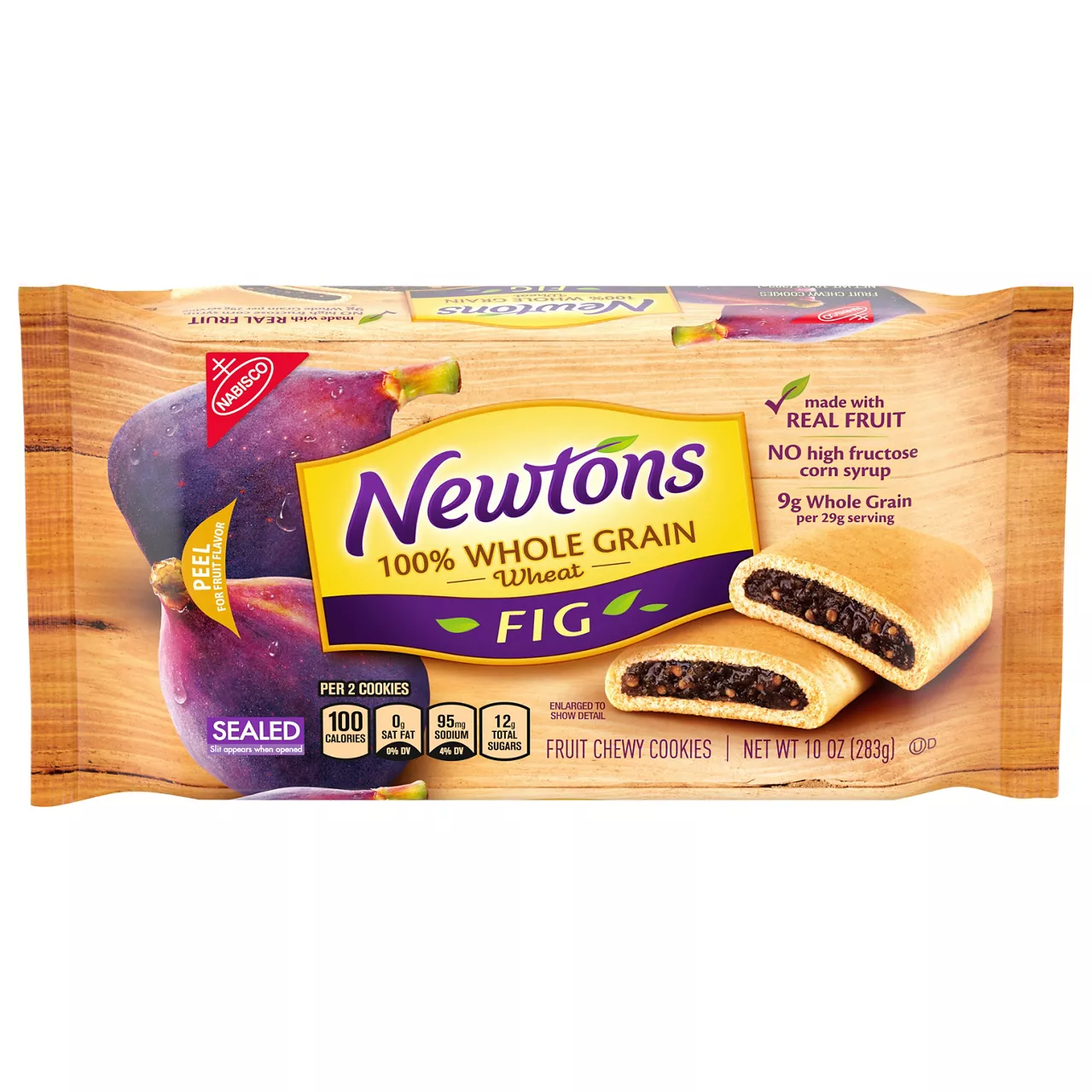 NEWTONS Newtons 100% Whole Grain Wheat Soft & Fruit Chewy Fig Cookies, (Fig Bars)