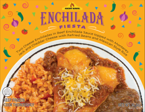 Night Hawk Enchilada, Fiesta, Cheese