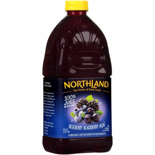 Blueberry Blackberry Acai Flavored Blend Of Apple, Blueberry, Acai, Blackberry & Pear 100% Juice Concentrates, Blueberry Blackberry Acai