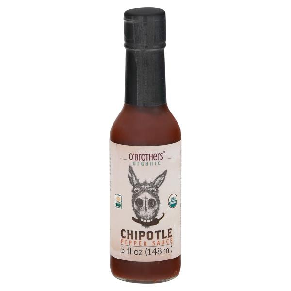 O Brothers Hot Sauce Organic Chipotle Habanero Pepper