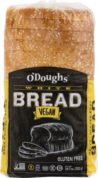 Frozen Vegan White Bread