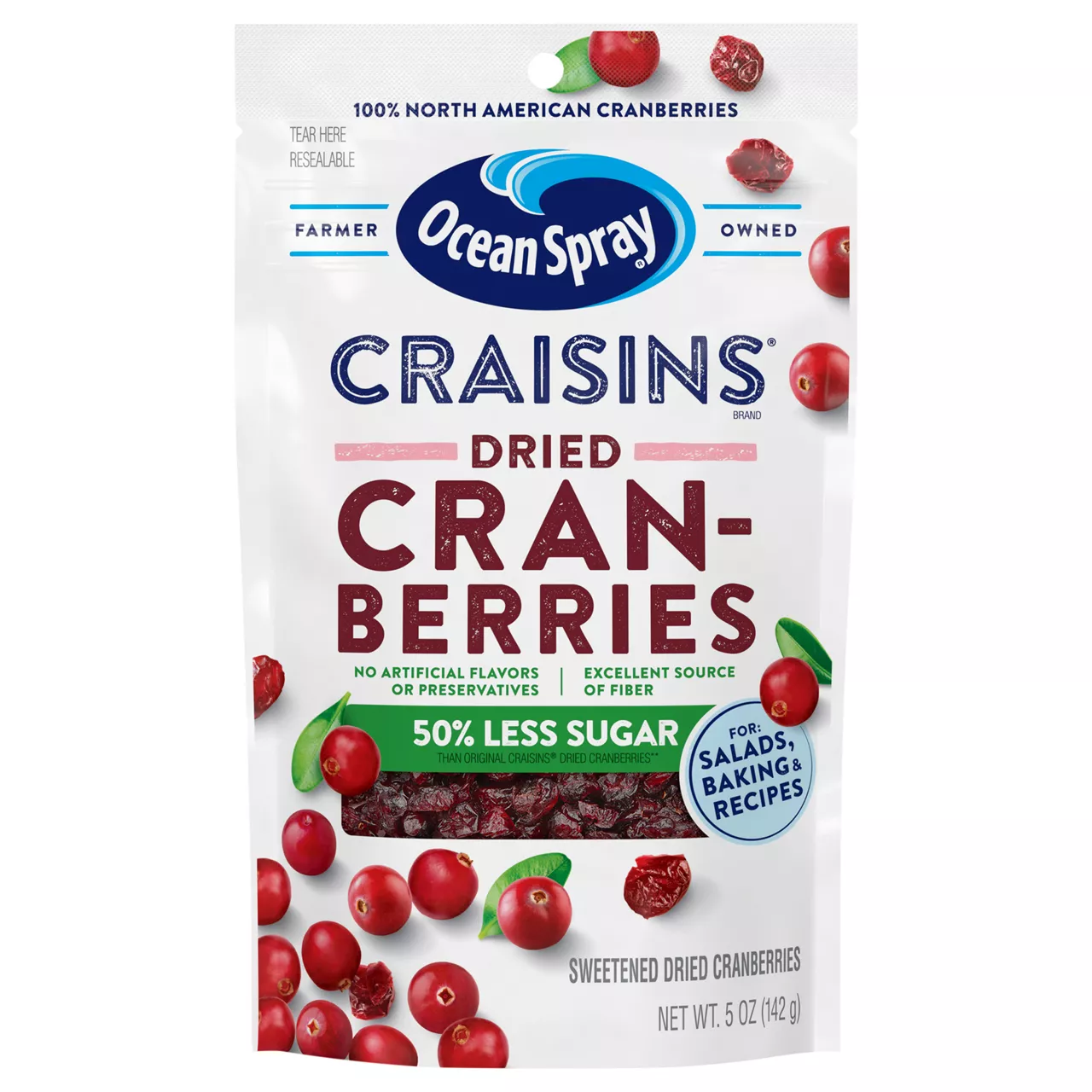 Ocean Spray Reduced Sugar Craisins