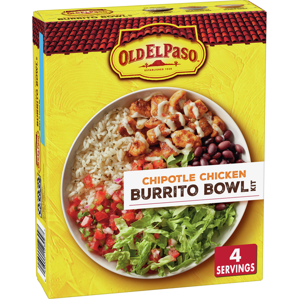 Old El Paso Burrito Bowl Kit Chipotle Chicken